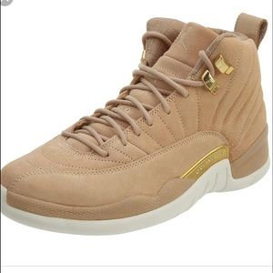 Jordans with gold accents